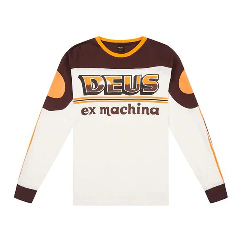 

Футболка Deus Ex MACHINA Мужская для горного велосипеда, тенниска с длинным рукавом для мотокросса, гоночного велосипеда, эндуро