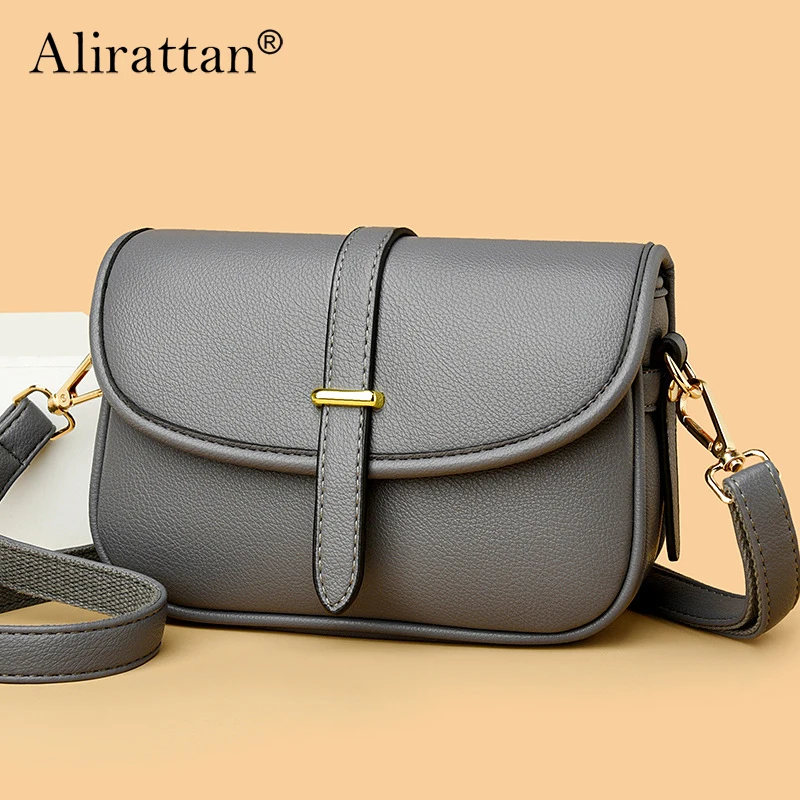 

Alirattan 2022 New Women's Crossbody Bag Small Design Simple And Versatile Shoulder Bag Bolsa Feminina