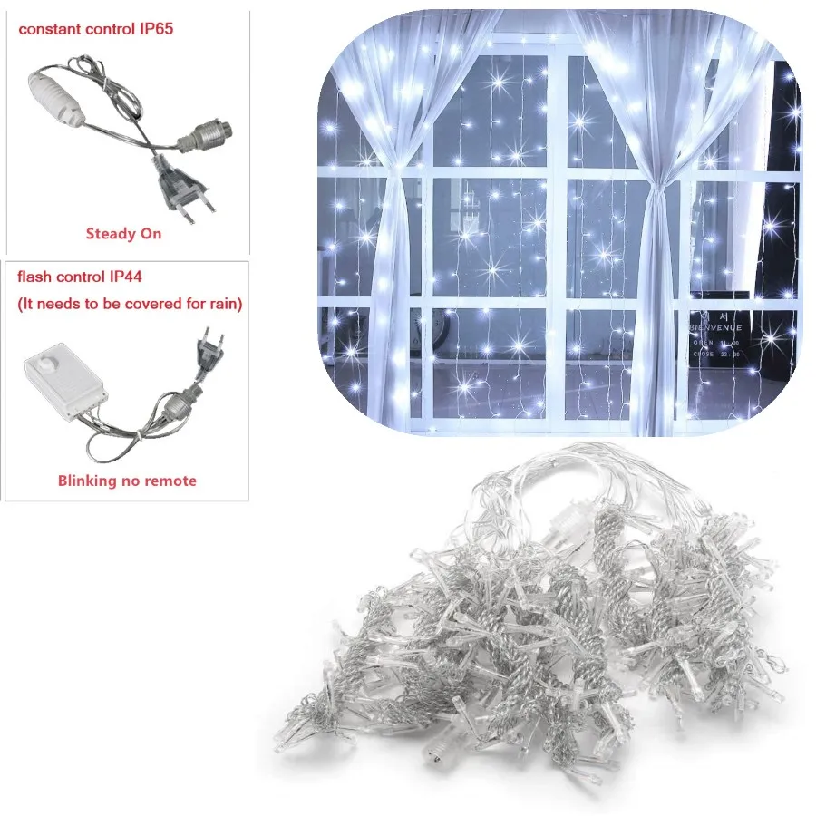 

Finger family Светодиодные занавески для окон 220В