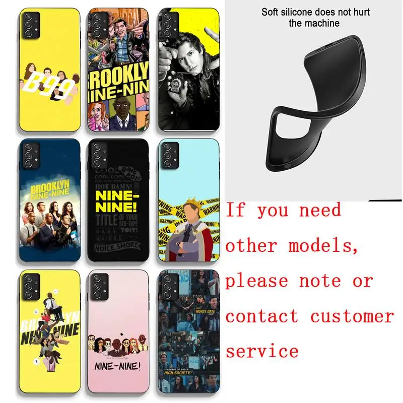 

Brooklyn Nine Nine Nine Nine Phone Case For Samsung Note M 31 9 A51 A52 A71 A72 A80 A91 A20E A32 A31 A21 A11 Fundas Shell Cover