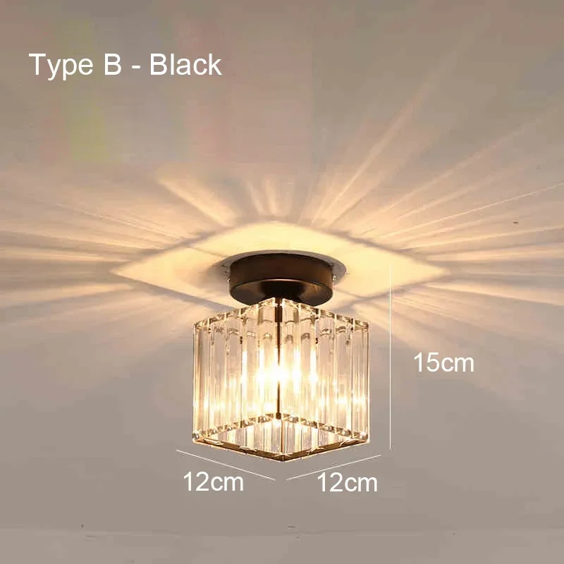 

Потолочный светильник Nordic черный/золотой акриловый E27