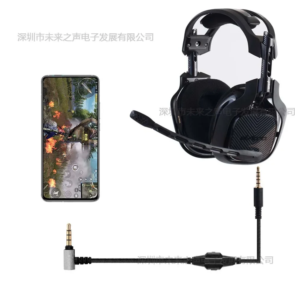 Сменный кабель для Logitech A10 A30 A40 игровой аудио наушников от 3 5 мм до с микрофоном