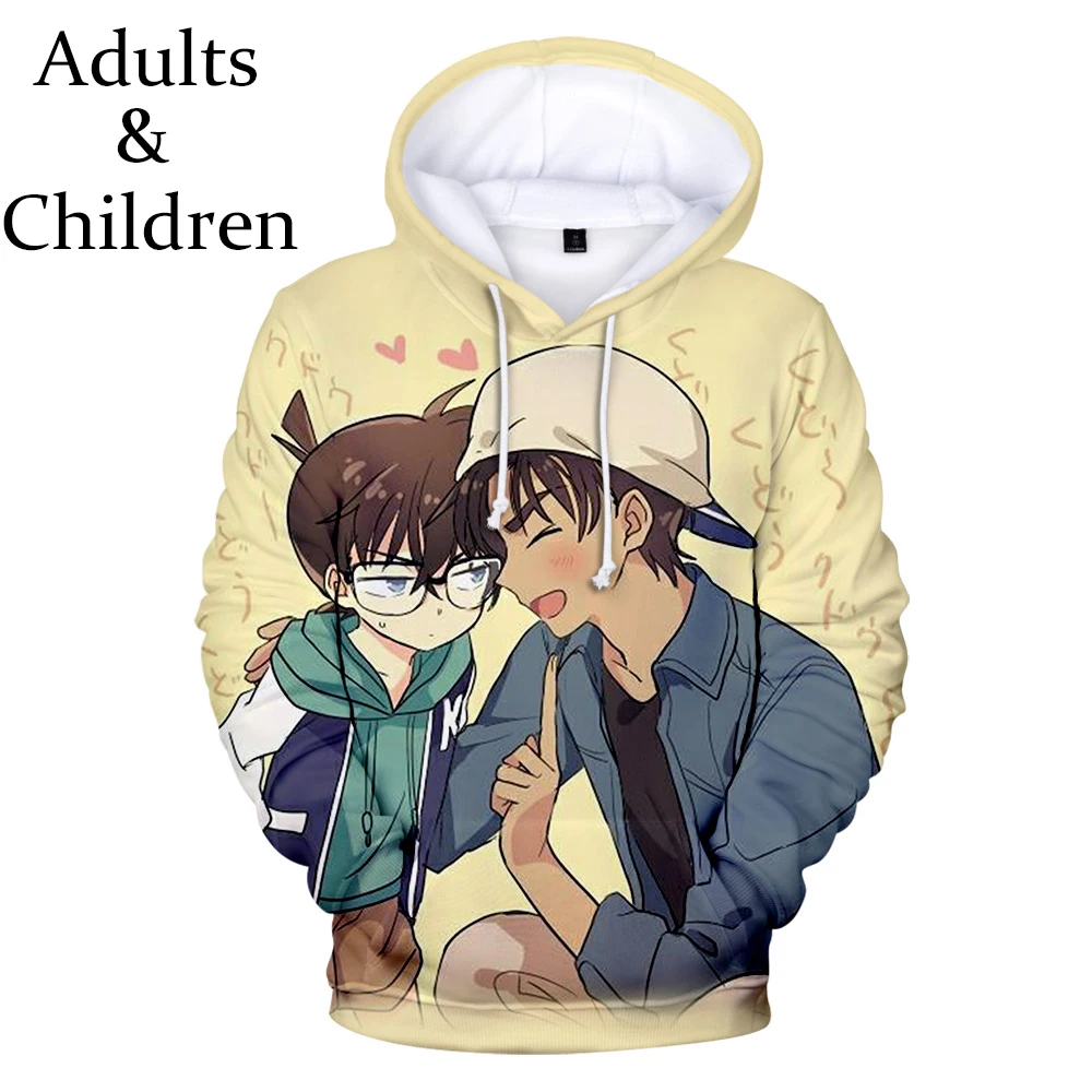 

Classic Popular Detective Conan 3D Printed Hoodies Sweatshirts Men/Women Comfortable Sweatshirt Adult/Child Casual Pullovers