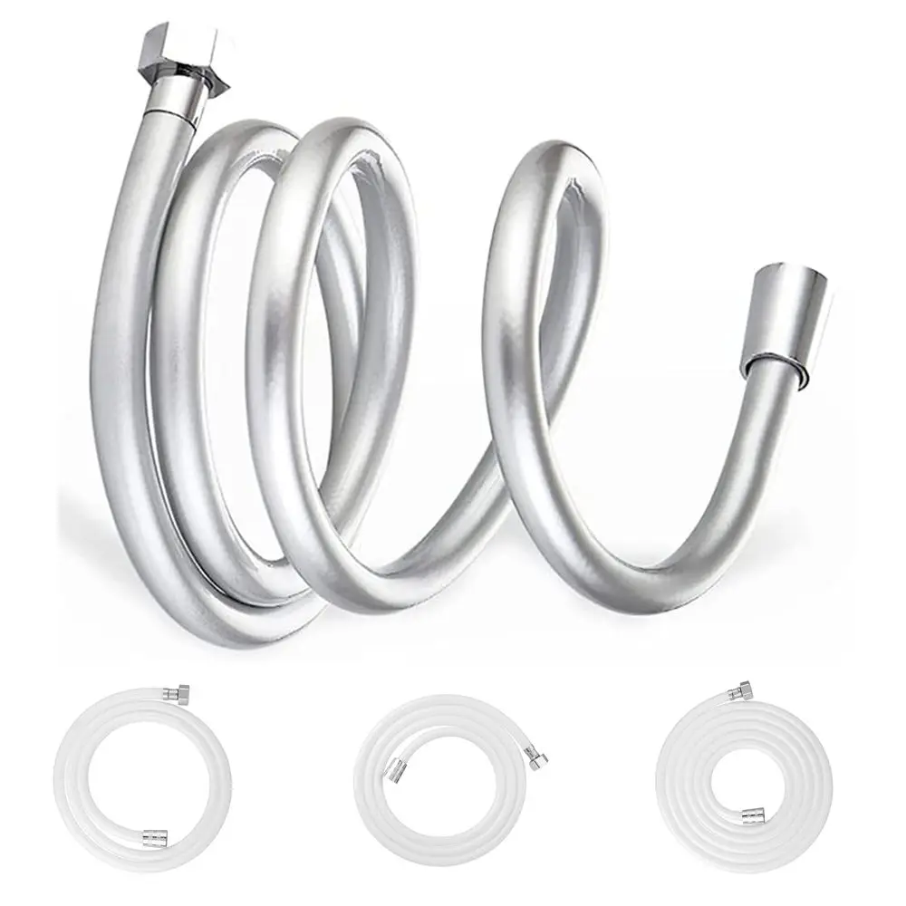 

Universal Explosion-proof Bathroom Extension Pipe Water Tube Faucet Hose Handheld Shower Head Hose PVC