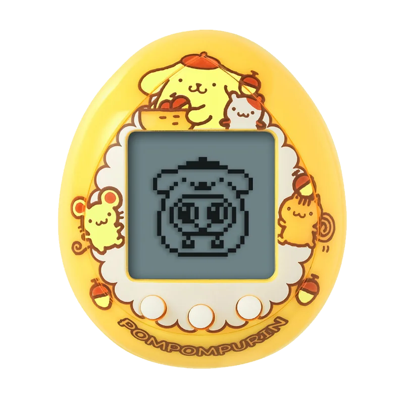 Фото Baidai 2026 Новинка Banpresto Tamagotchi Pompompurin, оранжевая версия, игровые аксессуары, праздничные подарки, горячая распродажа №4