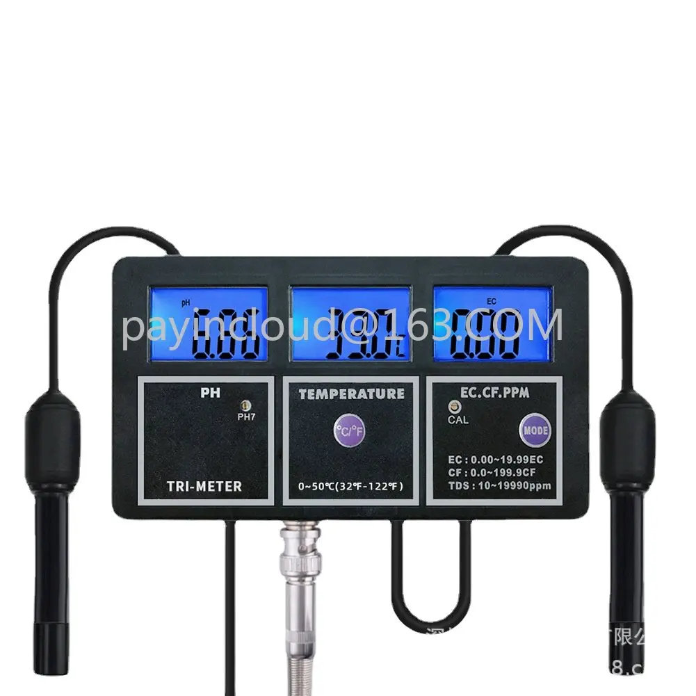 

Online water quality analyzer pH/conductivity/TDS five in one multi-parameter monitor PH-116