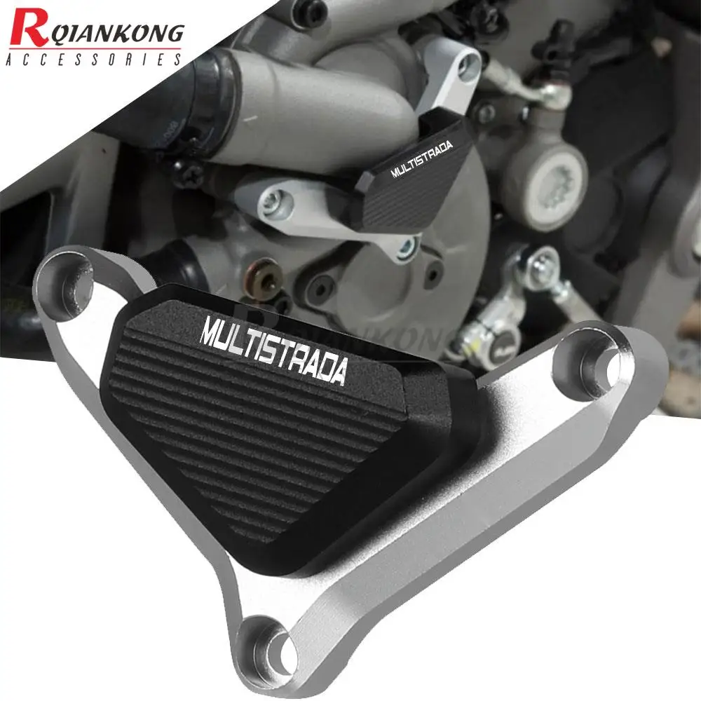 

For DUCATI MULTISTRADA 950 950S 1200 ENDURO PRO/PIKES PEAK 1200S D AIR 1260 S Motorcycle Clutch Guard Water Pump Cover Protector