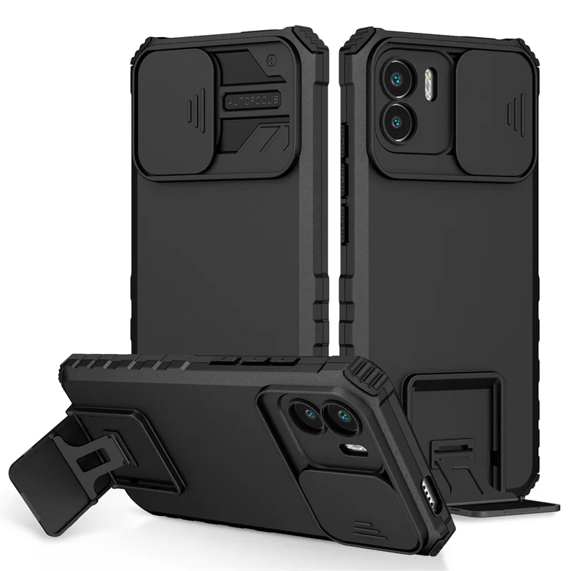 

Чехол для Xiaomi Redmi A1, защитная подставка для камеры, армированный чехол для телефона Redmy A1 A 1 1A RedmiA1 4G 6,52 дюйма, жесткая задняя крышка