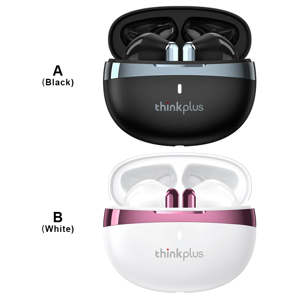 

Lenovo LP11 Pro Earbuds Bluetooth-compatible Charging Case Noise Reduction Portable Rechargeable Earphone White