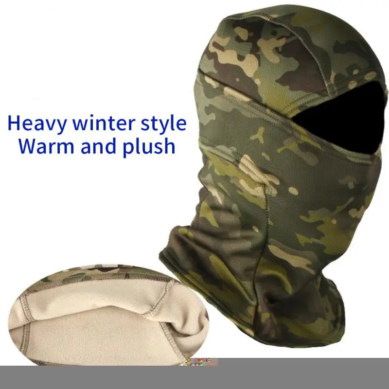 

Tactical Camouflage Balaclava Full Face Mask Wargame CP Military Hat Hunting Bicycle Cycling Army Multicam Bandana Neck Gaiter