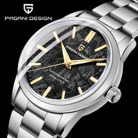 pagani design 2022 new luxury quartz watch for men 100m waterproof stainless steel wristwatch sapphire glass mens watches 1734