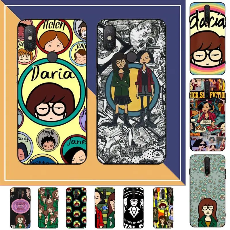 

Anime D-Daria Phone Case for Redmi Note 8 7 9 4 6 pro max T X 5A 3 10 lite pro cover