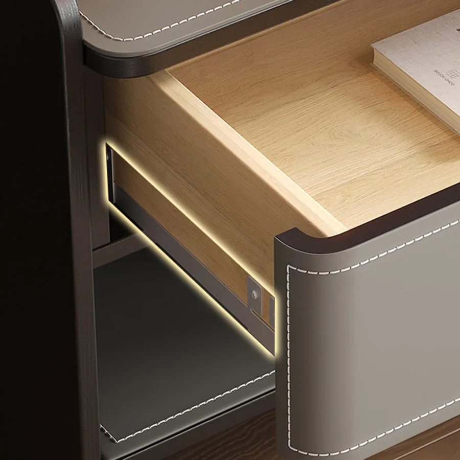 Экономные ночные столики спальные ящики деревянный набор в скандинавском стиле