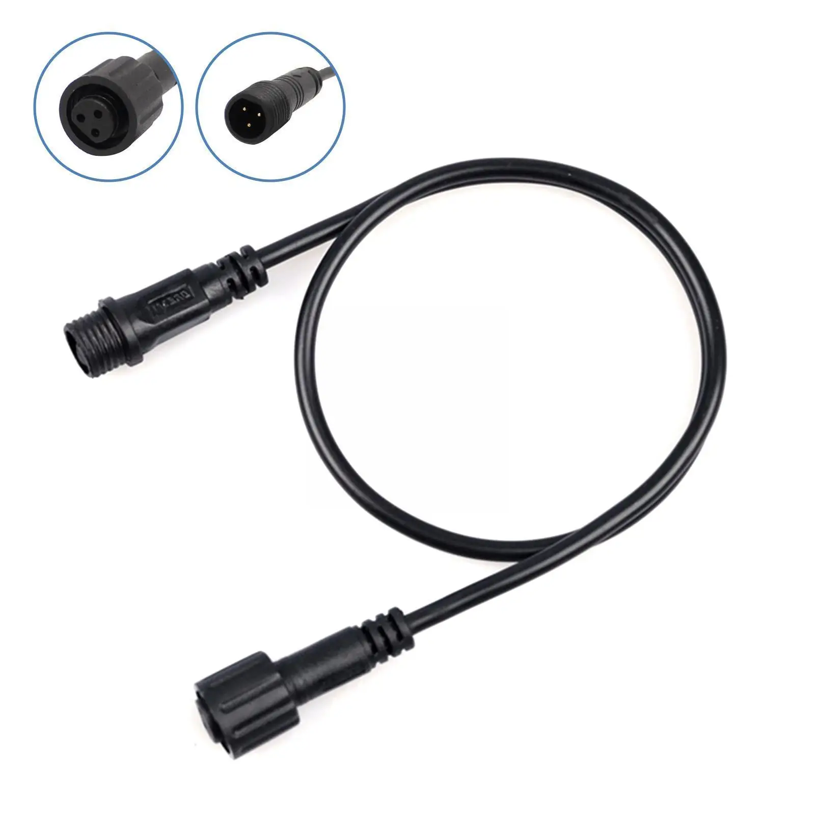 for BAFANG MidDrive Motor Speed Sensor Extension Cable 40/60cm Wire EBike Conversion 3pin Modified Accessories T5V0