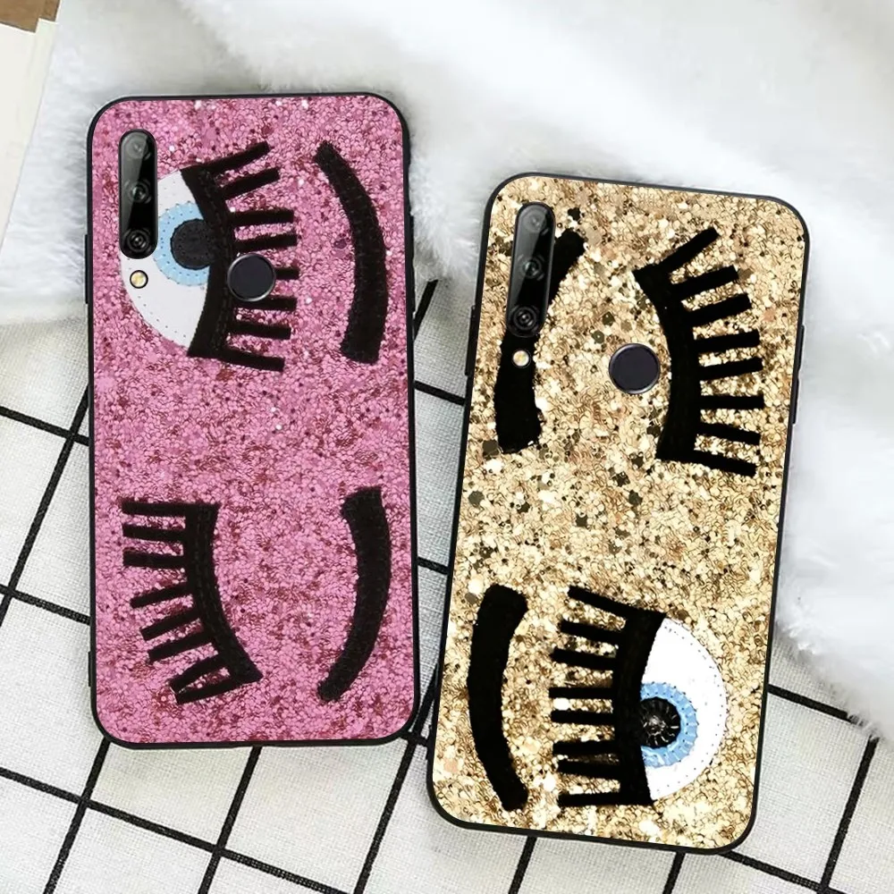 

Hot Ferragnies Eyes Chiara Phone Case For Huawei Honor 10 lite 9 20 7A pro 9X pro 30 pro 50 pro 60 pro 70 pro plus