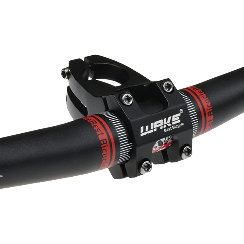 

Wake Ultra Light Portable Mountain Bike Hollow Stem Bike Short Stem Aluminum Alloy Handlebar Riser Accessories for Road Bike
