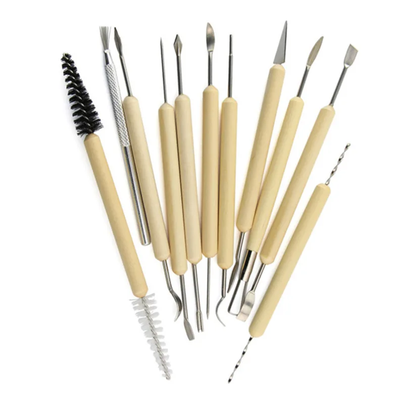 11 шт./компл. резьба искусственная сглаживающая восковая керамические