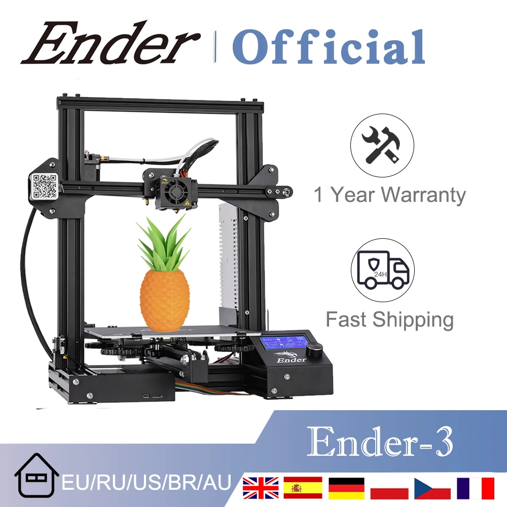 3D-принтер Creality Ender-3 S1/Pro/Plus/Ender-3 V2/Ender-3 Max Neo с возобновлением печати |