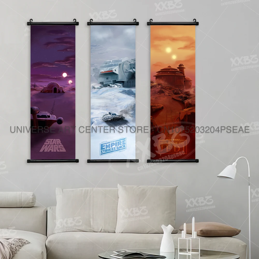 Плакат Звездные войны Эпизод Оби-Ван Кеноби настенное искусство свитки картина