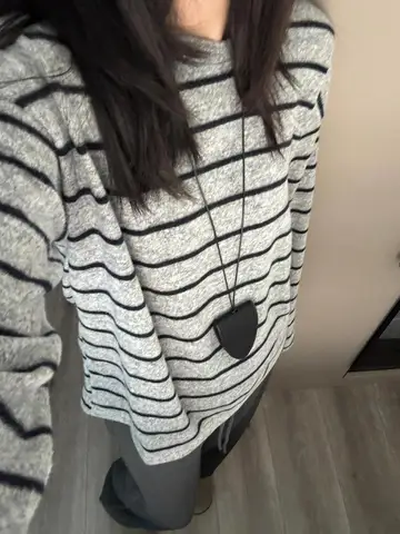 Neploe Полосатый топ из полиэстера  для женщин