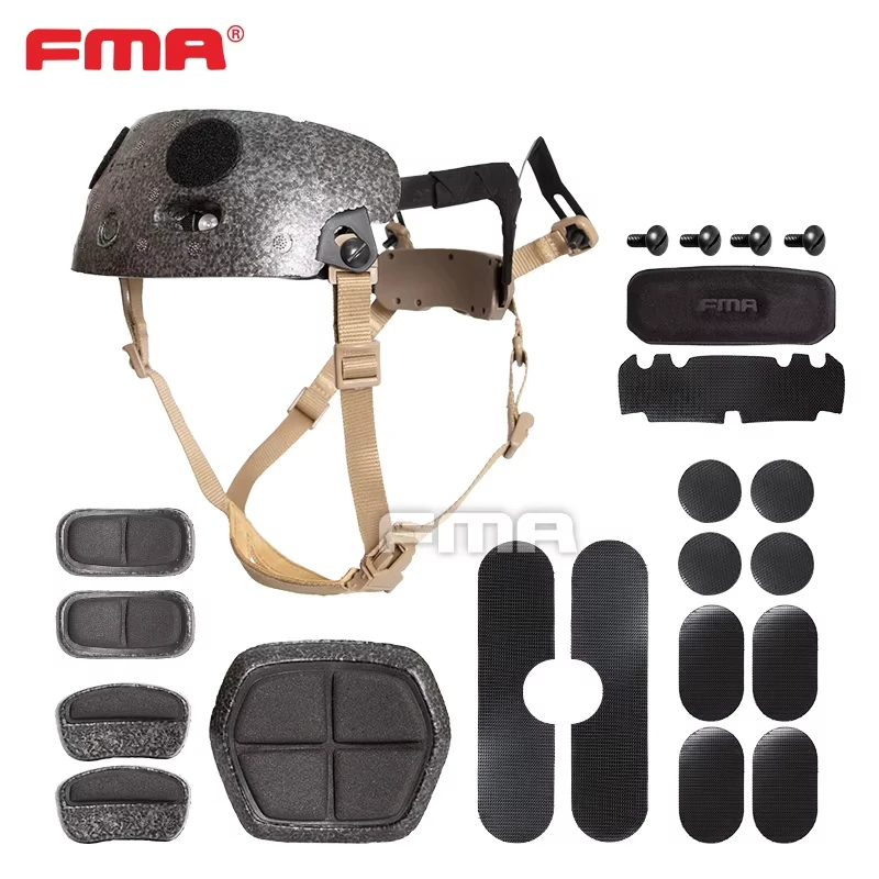 Улучшенная версия FMA набор вкладышей ACH Occ-Dial + накладки EPP губка для BJ PJ MH Быстрый