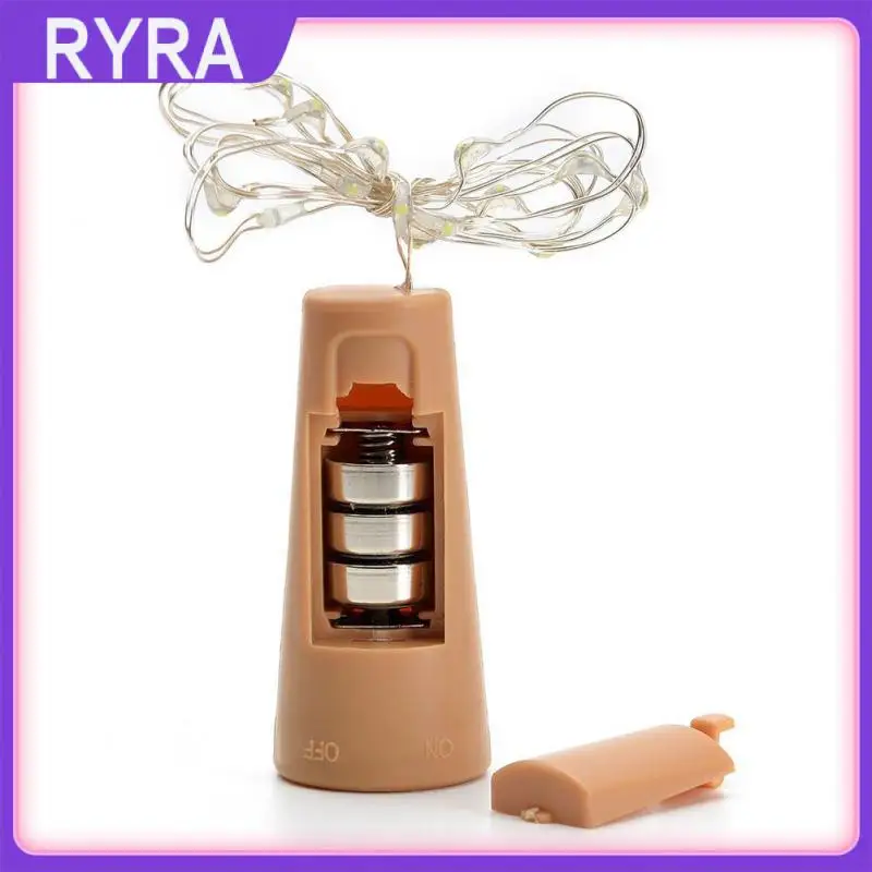 

2M Wine Bottle LED String Light With Cork Copper Wire Fairy Garland Lights For Party Wedding Christmas Halloween Bar Decor