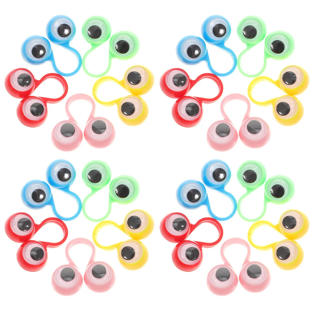 

Eye Ring Learning Toy Kids Eyes Finger Toys Interesting Children Plaything Eyeball Rings