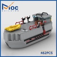 assault battle ship and troop carrier technology bricks the leviathan diy assembled model moc building blocks toy
