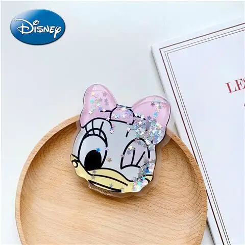 

Disney Mobile Phone Liquid Quicksand Bracket Vibrato Net Celebrity Suction Cup Ring Buckle Telescopic Bracket