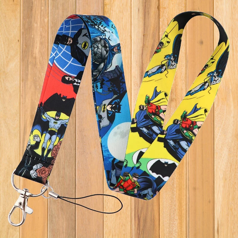 

A0187 Kids Friend Gift Movie Character Lanyard Badge ID Lanyards Mobile Phone Rope Key Lanyard Neck Straps Accessories
