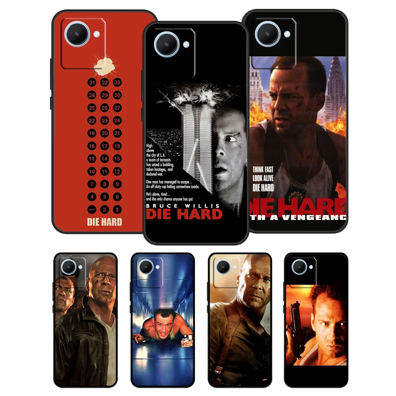 Жесткий плакат из фильма «Брюс Виллис» для Realme GT Neo 2T 3T для 8 Pro 8i GT Master GT Neo 2 C15 C21 C25 C31 C35 Coque