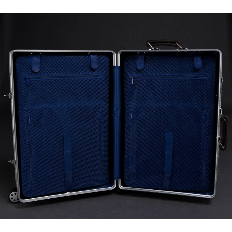 100%Aluminum Magnesium Suitcases  Luggage Female Boarding Trolley Case Password 20-Inch Travel with Wheels Free Shipping