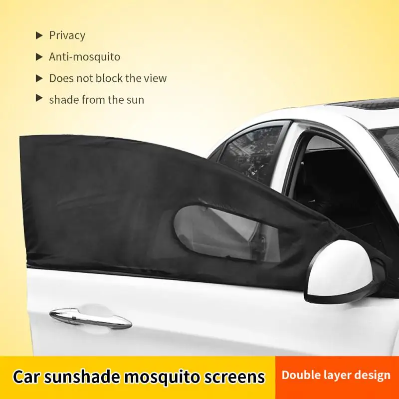 

Универсальный автомобильный сетчатый солнцезащитный козырек для боковых окон солнцезащитный козырек против комаров штора солнцезащитный козырек для автомобиля