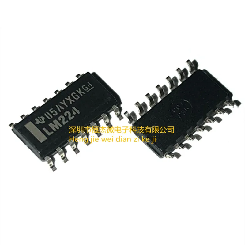 

10pcs/ New original imported LM224DR SOP14 SMD operational amplifier four-way single power supply IC