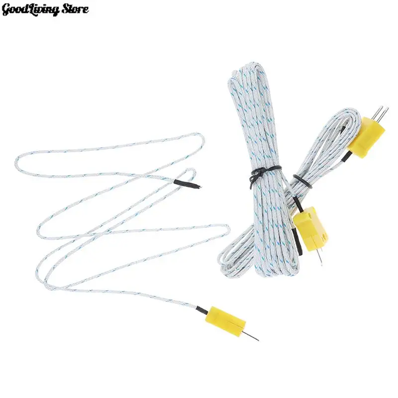 1 шт. высококачественный проводной Температурный датчик K-типа |