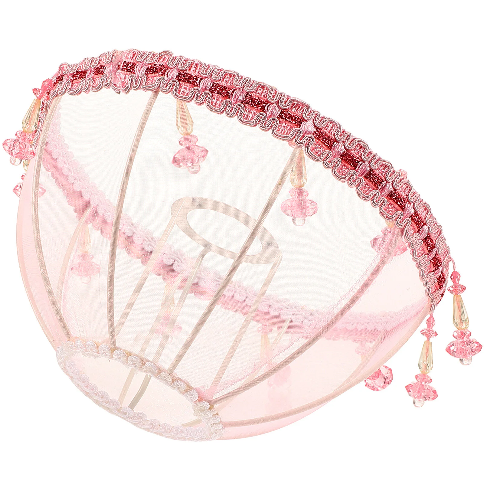 

Lampshade Table Light Wedding Room Accessory Desk Top Decor Vintage Desktop Fabric Shades Flower Accessories