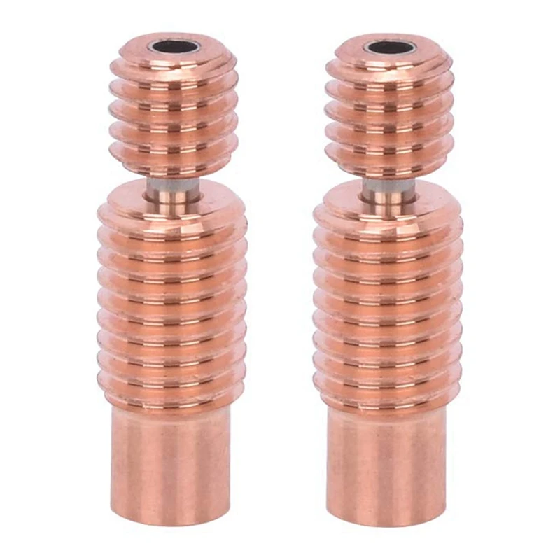 

2 Pcs Bi-Metal Heatbreak Bimetal Heat Break For E3D V6 HOTEND Heater Block For Prusa I3 MK3 Break 1.75MM