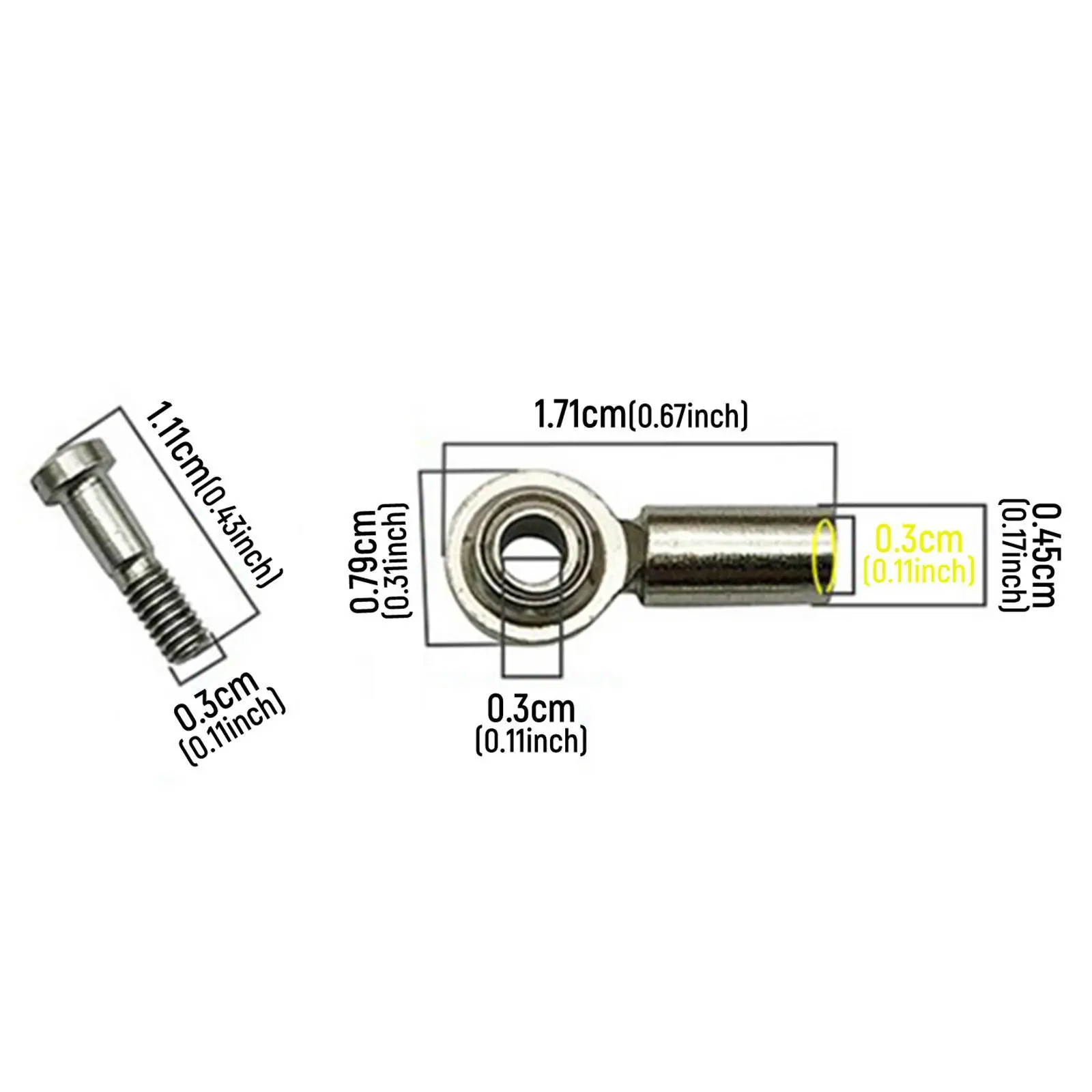 Универсальный шарнир с винтом плоский ключ эуфонический тенорский рог запасные