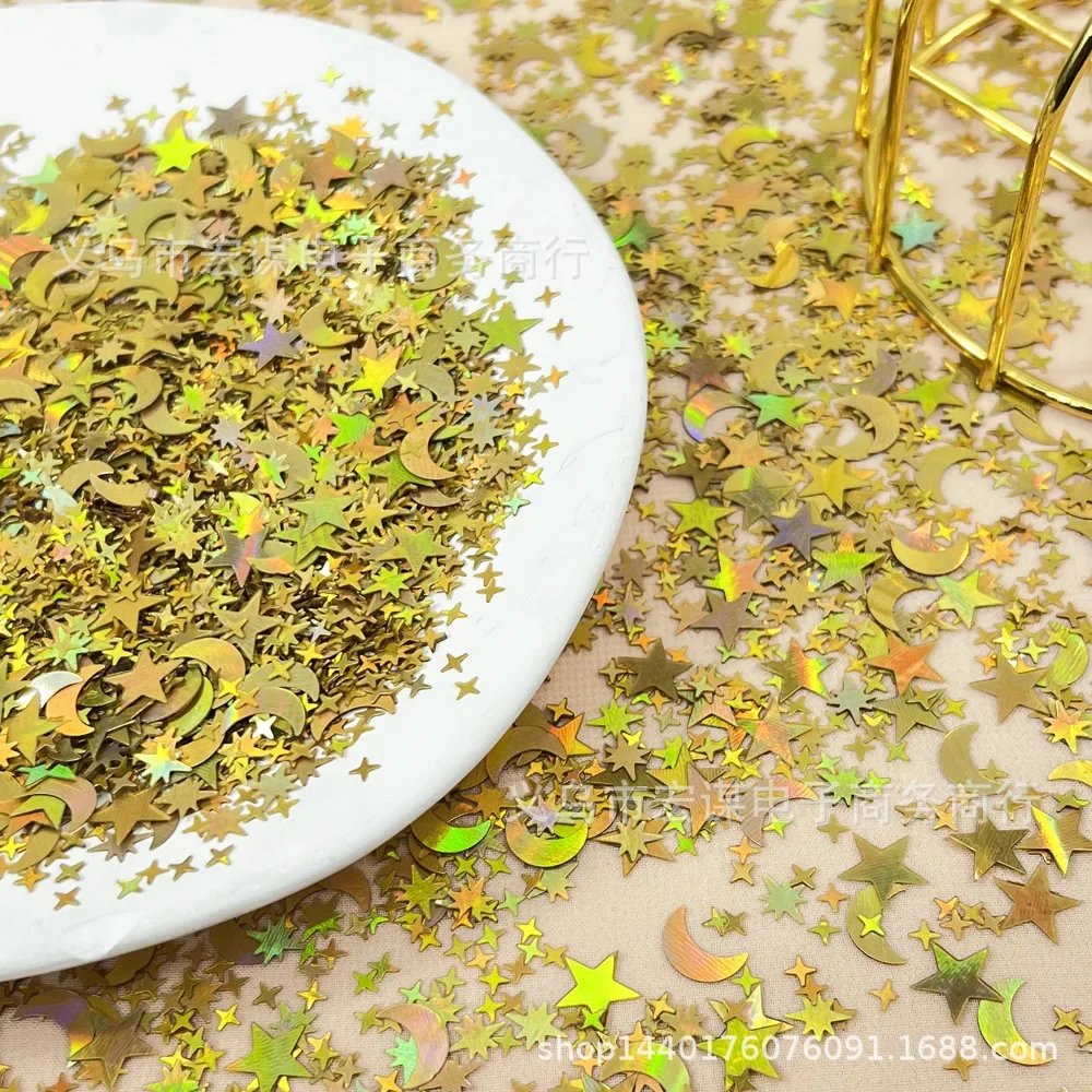 

Конфетти MOONBIFFY луна звезда 10 мм