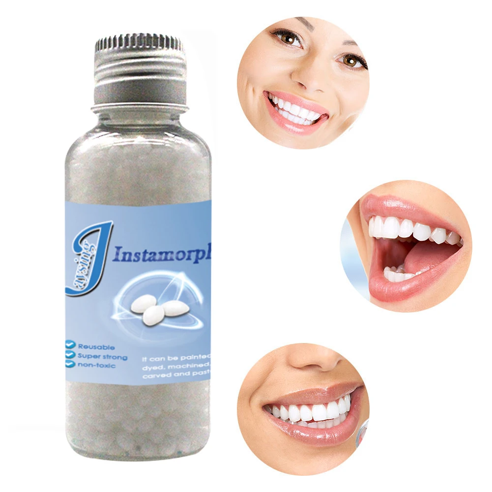 

10g/30g Teeth and Gap Falseteeth Solid Glue Bottled Denture Adhesive Teeth Dentist Temporary Tooth Repair Set