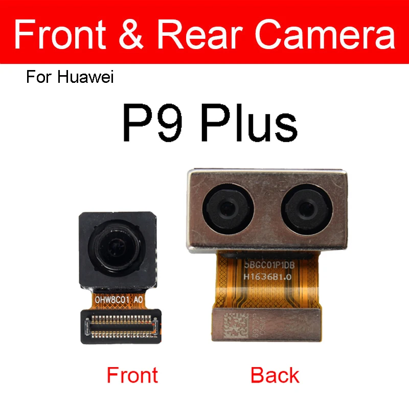 Front Rear Camera Module For Huawei P9 Plus Lite Mini 2017 Main Back Big Facing Small Flex Cable Replacement | Мобильные телефоны и