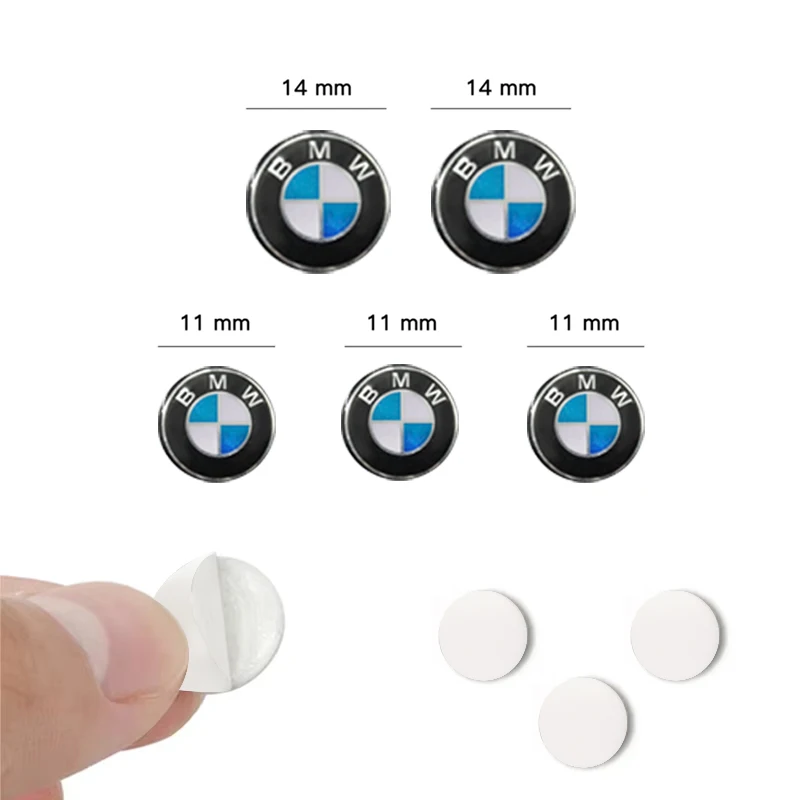 Фото Наклейка на корпус ключа автомобиля для BMW M E34 E36 E60 E90 E46 E39 E70 F10 F30 X5 X6 M3 M5 M6 E71 F01 F02 F87, наклейка на брелок дистанционного управления автомобилем №2