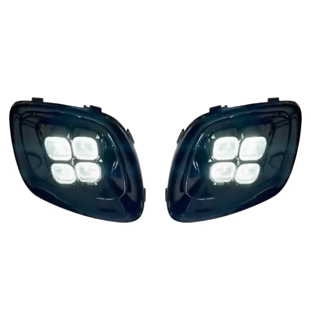 Новый! 2 шт. для Kia Picanto 2015 2016 светодиодные противотуманные фары DRL дневные ходовые