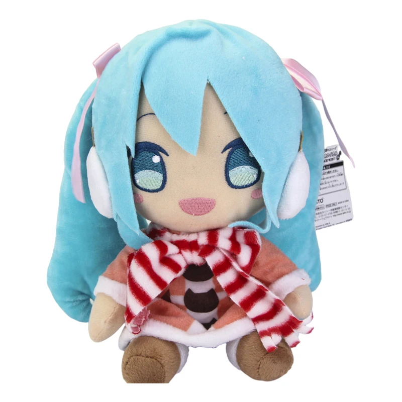 Мультяшные мягкие японские плюшевые игрушки Hatsunes Mikus аниме кавайные милые
