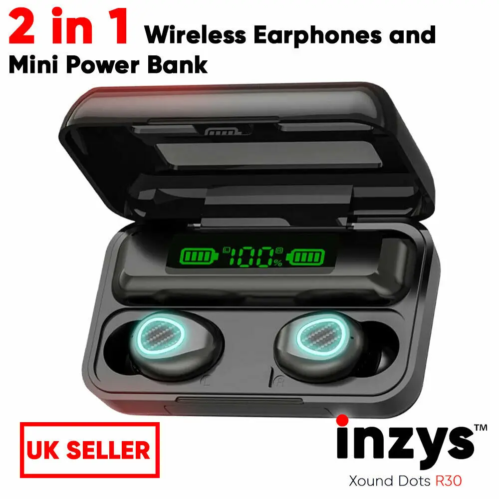 

TWS беспроводные Bluetooth-наушники, наушники-вкладыши для iPhone, Samsung, Великобритания