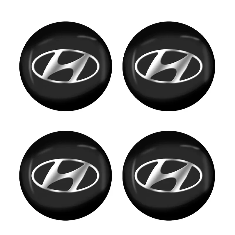 

4 шт., автомобильная эмблема, центральная ступица колеса, наклейка для Hyundai Elantra Tucson Sonata Tucson Creta Kona IX35 Solaris Accent Elantra
