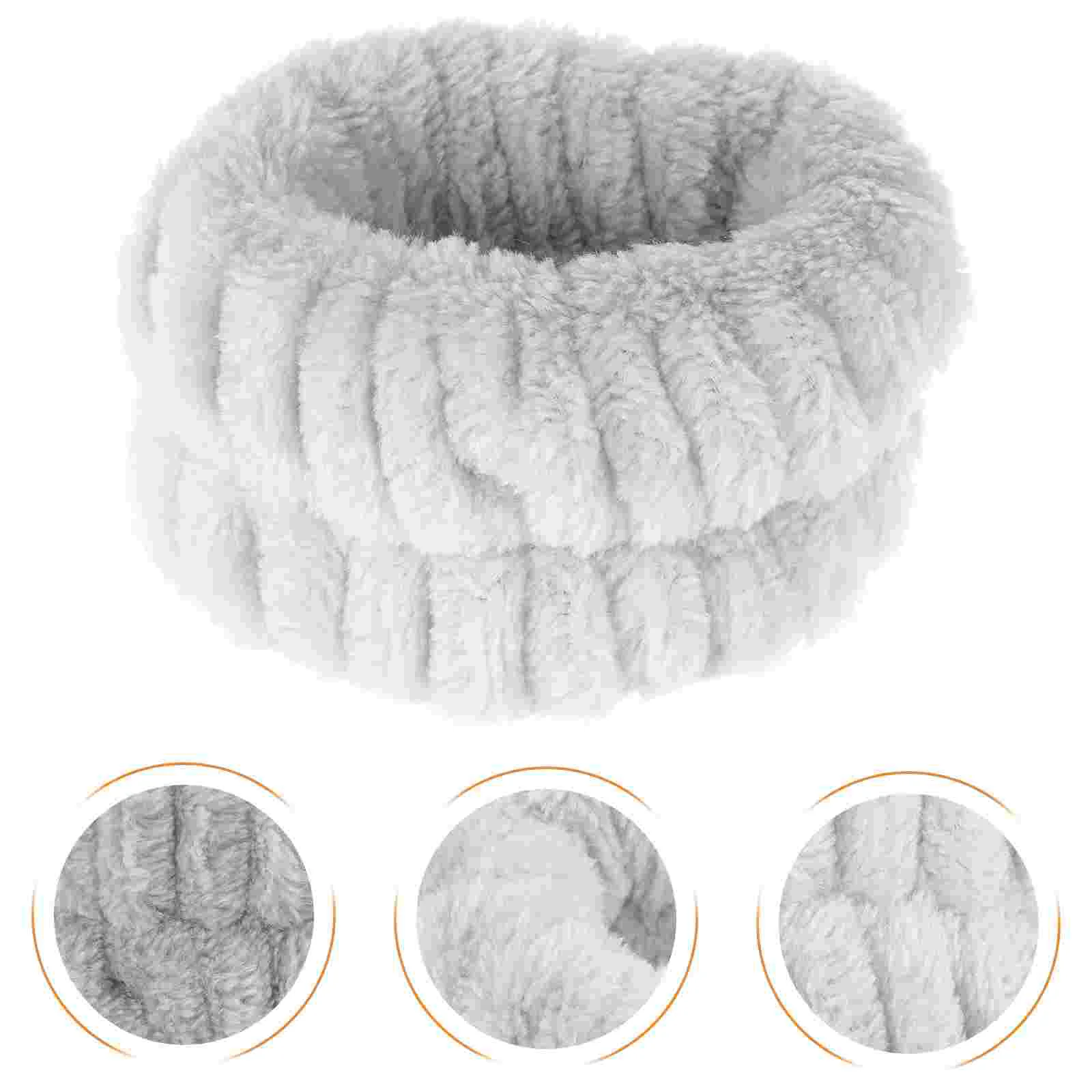 

Hair Band Wrist Strap Face Washing Wristband Flannel Bands Spa Towels Wristbands