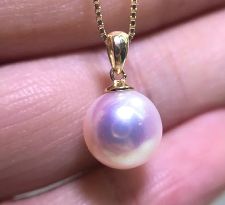 

Charming 13mm Natural South sea genuine white round Pearl Pendant Free Shipping for Women Jewelry Pendant 006