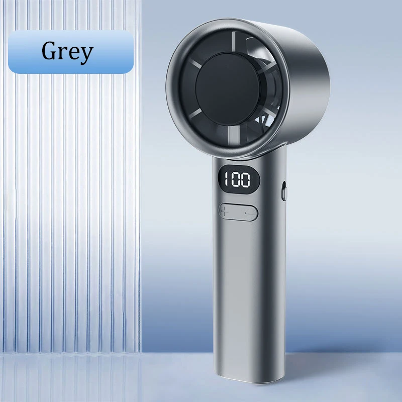 

Высокоскоростной ручной вентилятор 120, ручной вентилятор с бесступенчатой регулировкой скорости, длительный срок службы батареи, портативный охлаждающий настольный портативный вентилятор