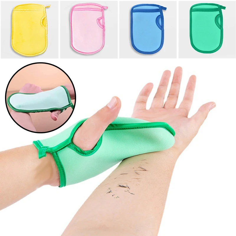 

Shower Glove Spa Exfoliator Two-sided Bath Glove 4colors Body Cleaning Scrub Mitt Rub Dead Skin Removal Bathroom Product